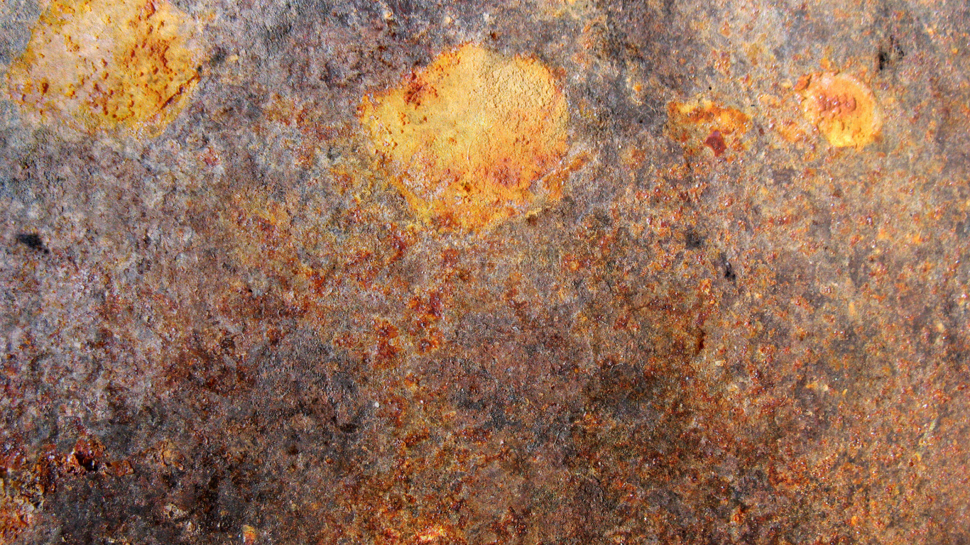 Обои железо, металл, ржавчина, узор, рок в разрешении 1366x768