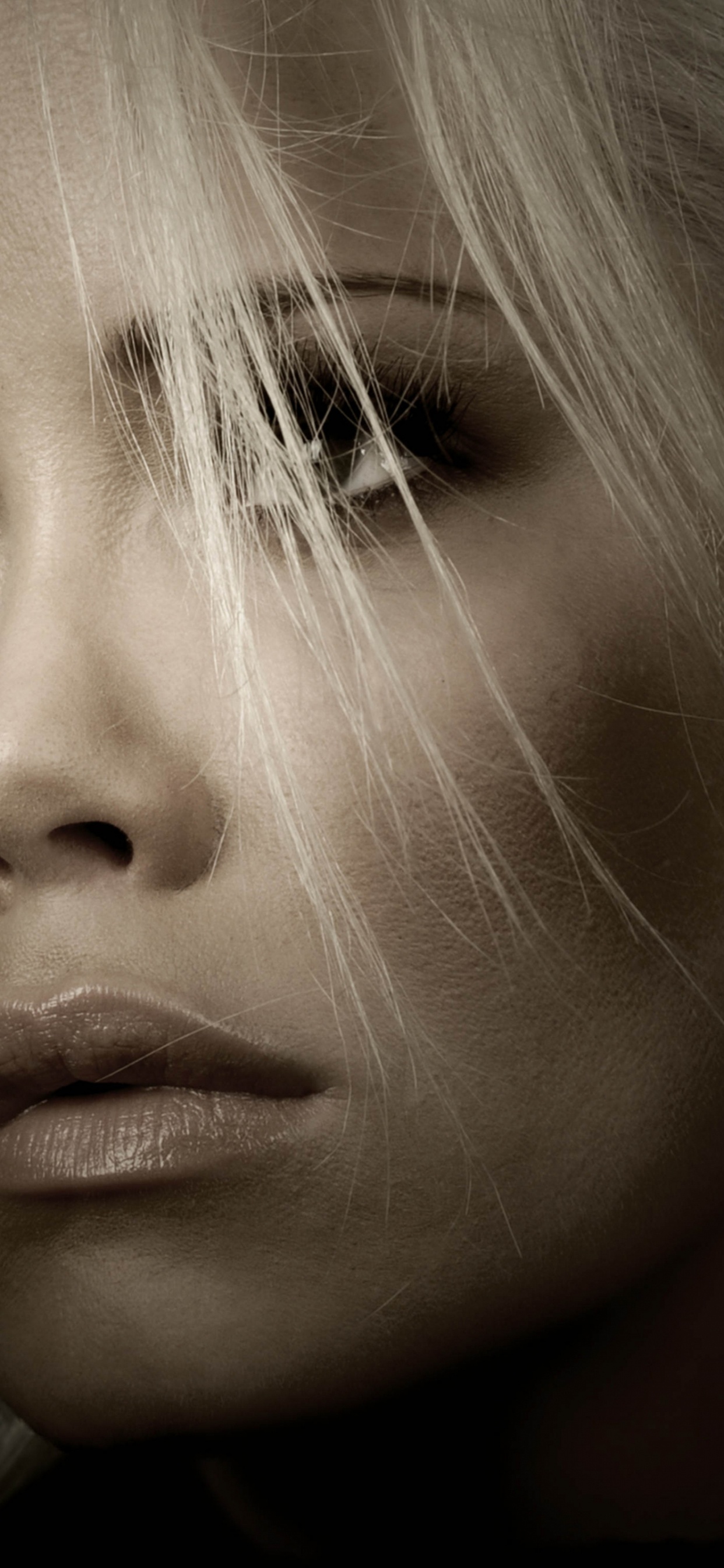 Обои бровь, красота, нос, щека, подбородок в разрешении 1242x2688