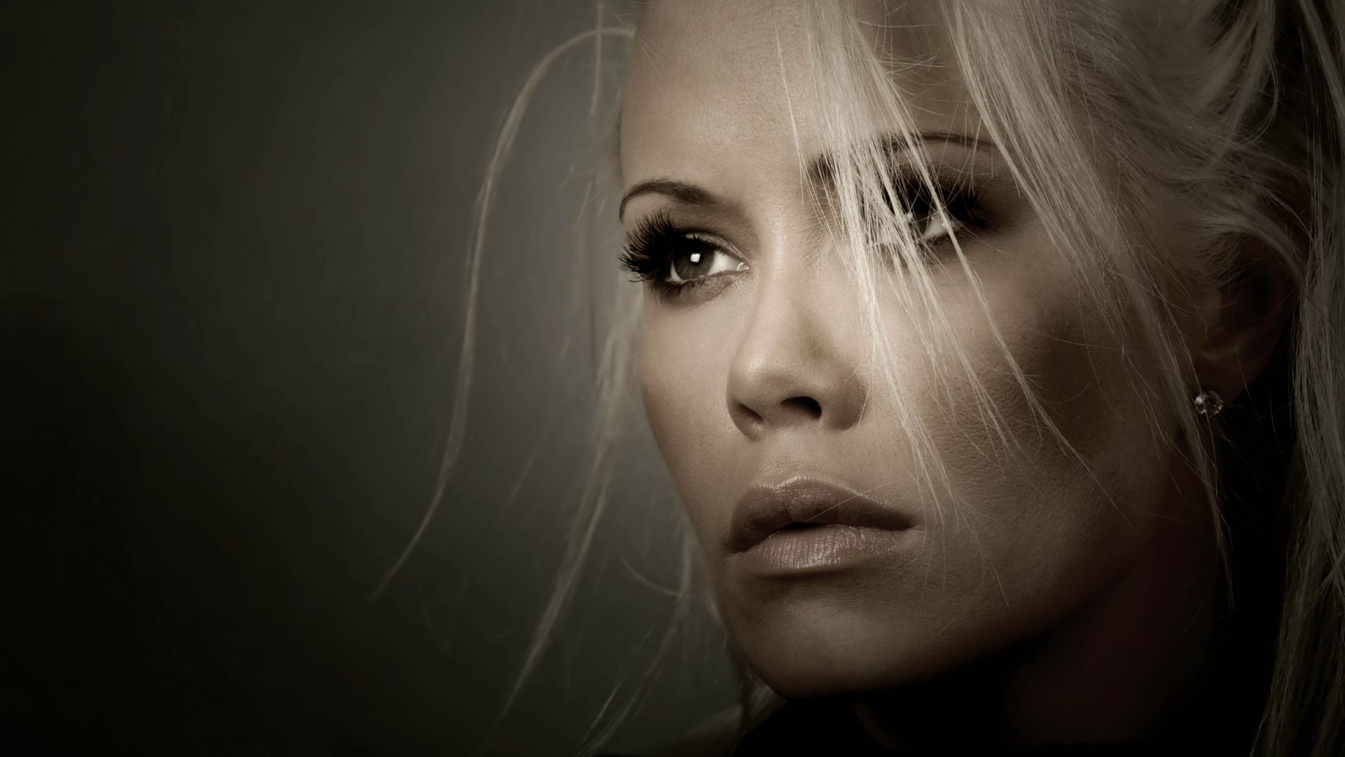 Обои бровь, красота, нос, щека, подбородок в разрешении 1920x1080