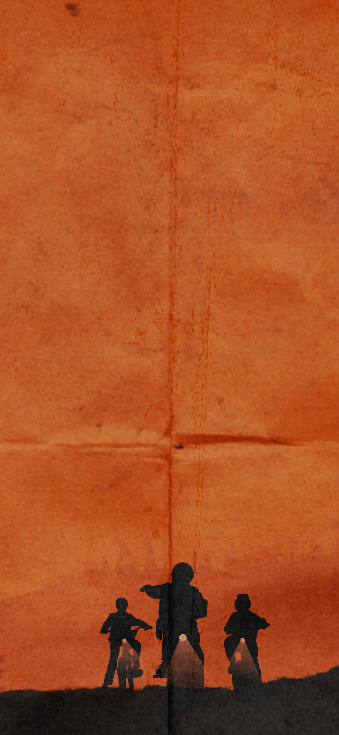 Обои Странные Вещи, вечер, живопись, телевизионное шоу, визуальное искусство в разрешении 1125x2436