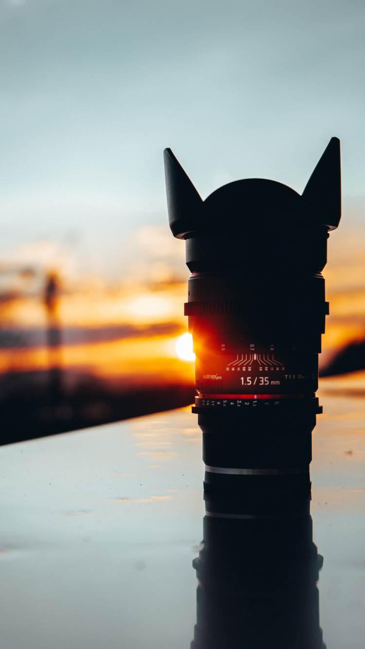 Обои закат, восход солнца, солнечный свет, вечер, свет в разрешении 750x1334