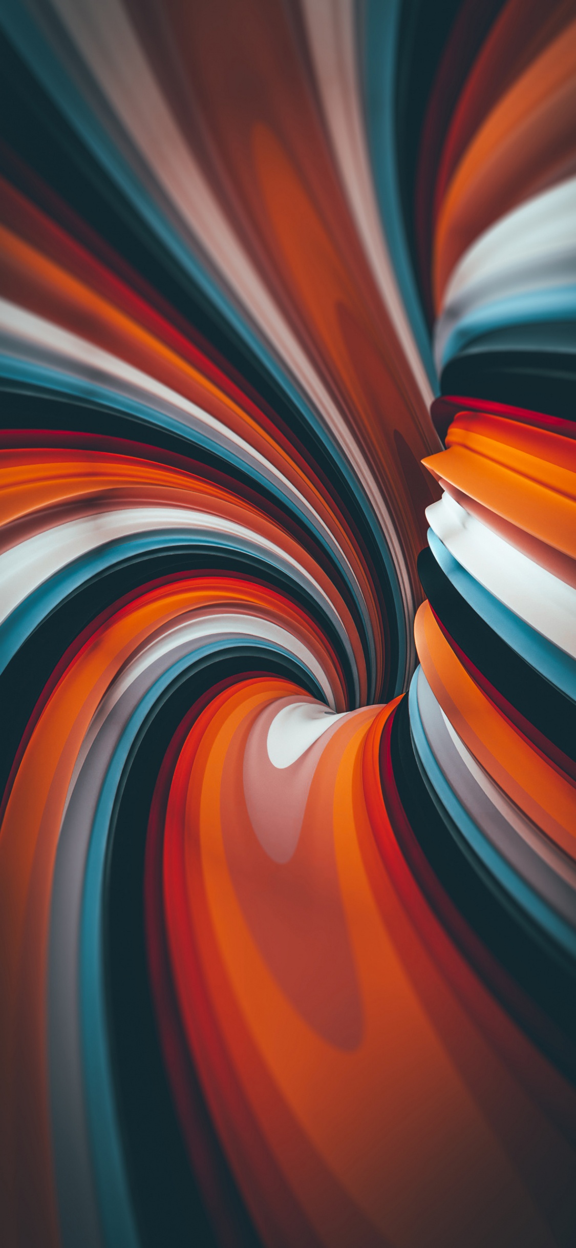 Обои Оранжевый цвет, Нокиа 8, Meizu PRO 7, андроид, красочность в разрешении 1125x2436