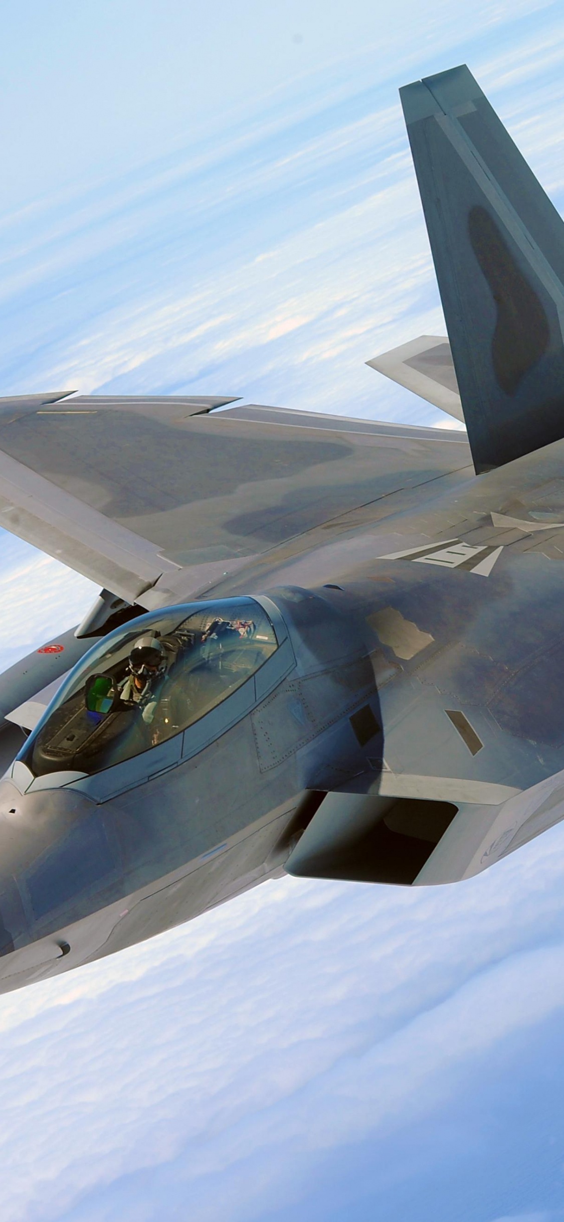 Обои самолеты, Lockheed Martin, самолет стелс, самолет, военный самолет в разрешении 1125x2436