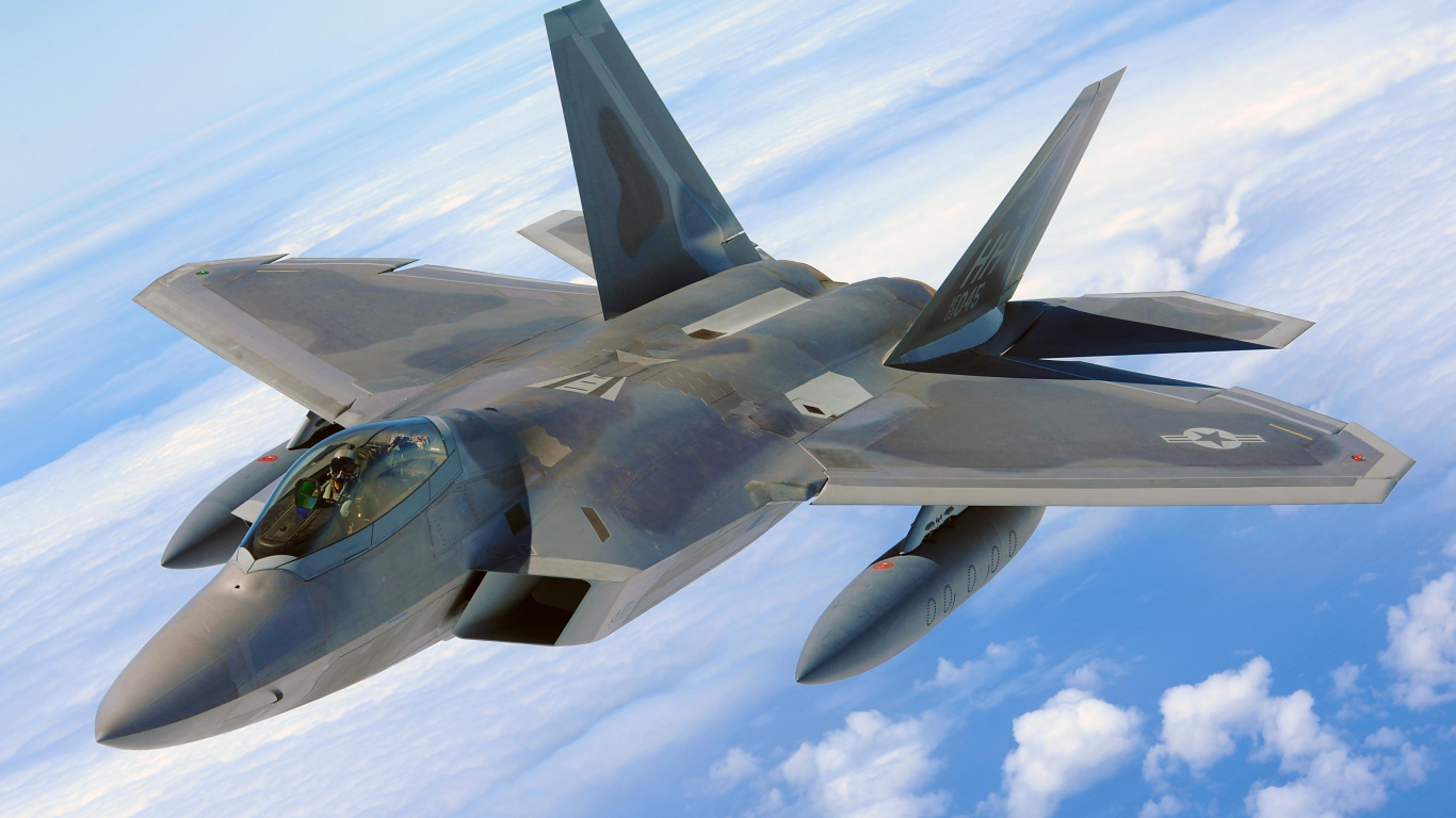 Обои самолеты, Lockheed Martin, самолет стелс, самолет, военный самолет в разрешении 1366x768