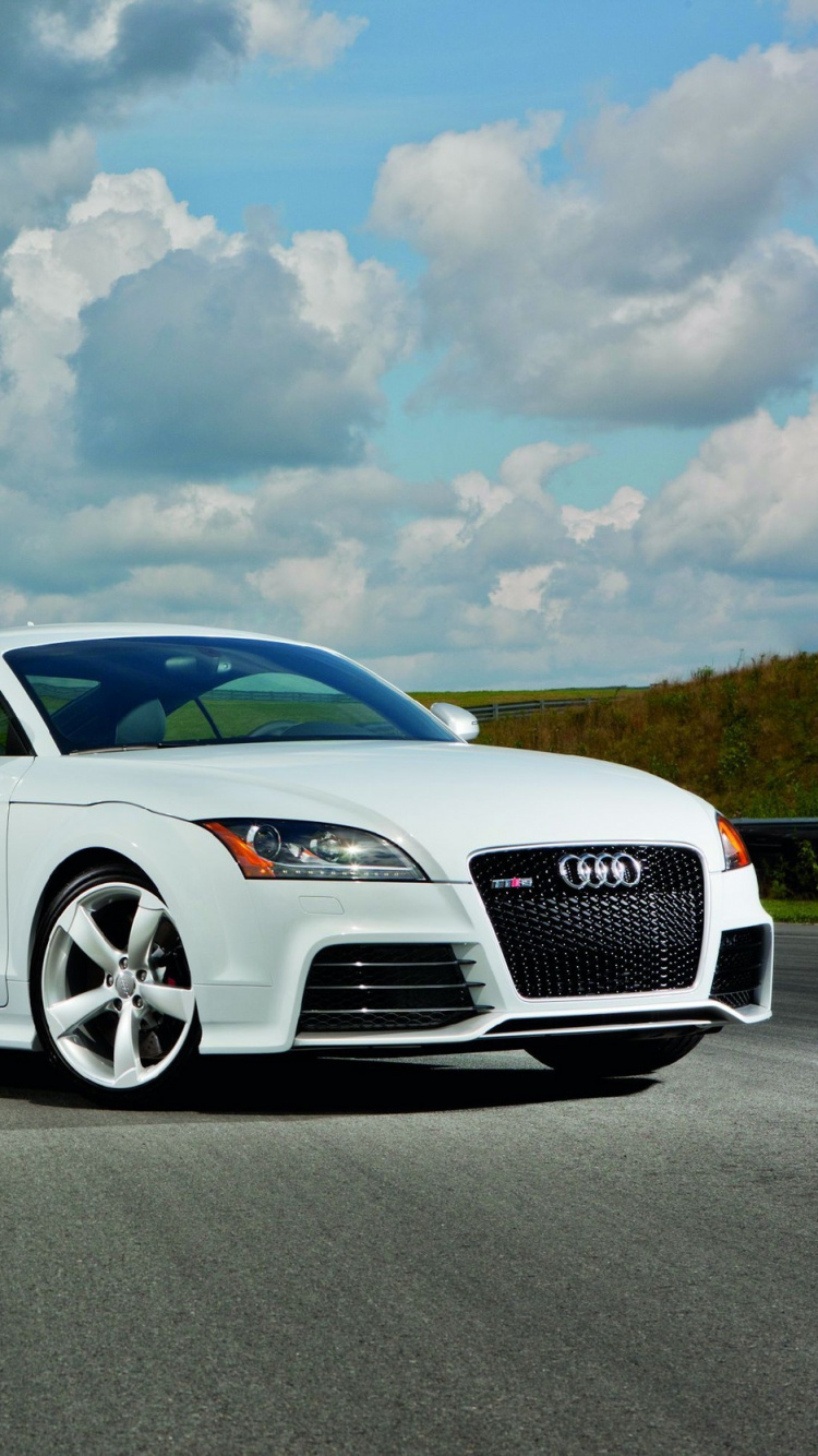 Обои 2012 Ауди ТТ РС, спорткар, авто, кузов купе, audi в разрешении 750x1334