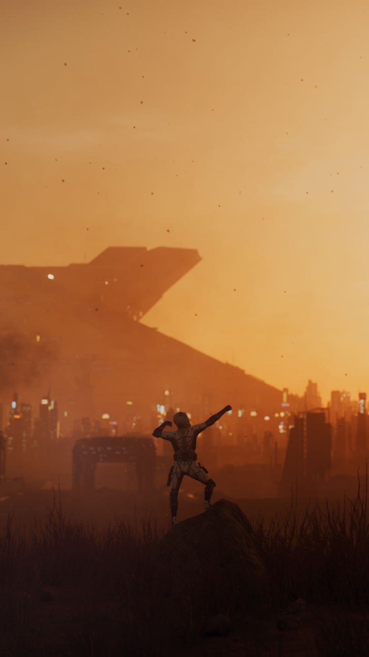 Обои восход солнца, утро, рассвет, закат, вечер в разрешении 750x1334