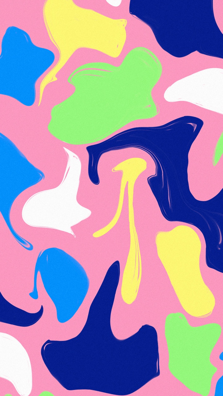 Обои узор, лазурный, арт, розовый, пурпурный цвет в разрешении 720x1280