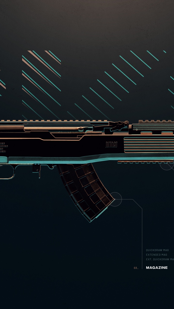 Обои PUBG, PLAYERUNKNOWN'S BATTLEGROUNDS, кредиты pubg, СКС, Марксманская винтовка в разрешении 720x1280