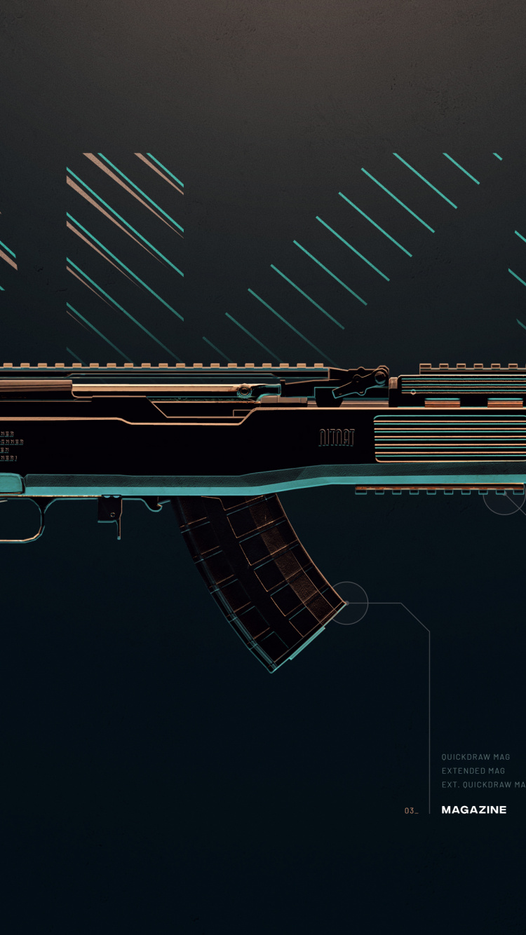 Обои PUBG, PLAYERUNKNOWN'S BATTLEGROUNDS, кредиты pubg, СКС, Марксманская винтовка в разрешении 750x1334