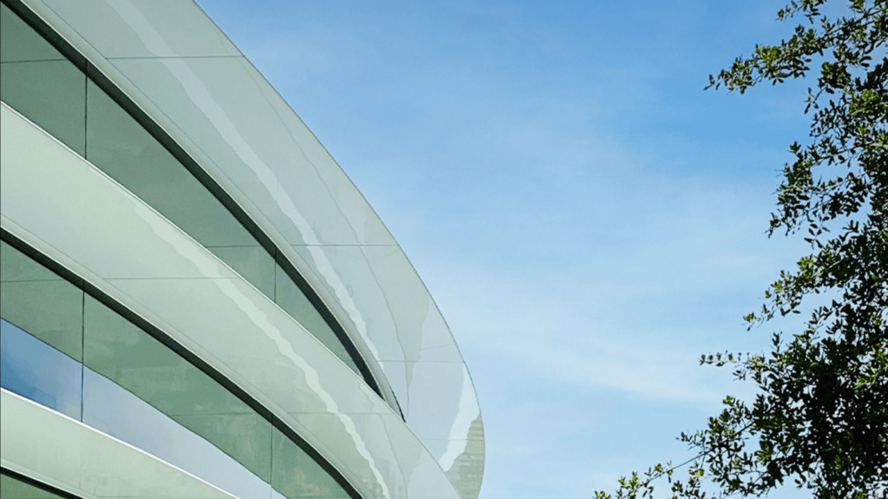 Обои Яблочный Парк, iOS 16, яблоко, ios, iOS 14 в разрешении 1280x720