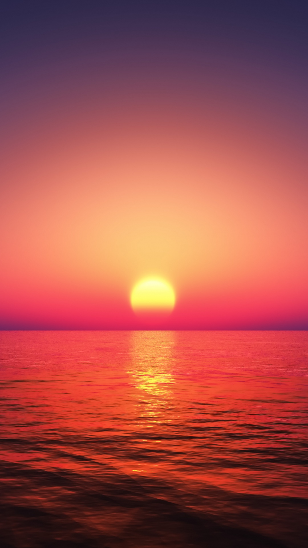 Обои горизонт, вода, атмосфера, дневное время, экорегион в разрешении 1080x1920