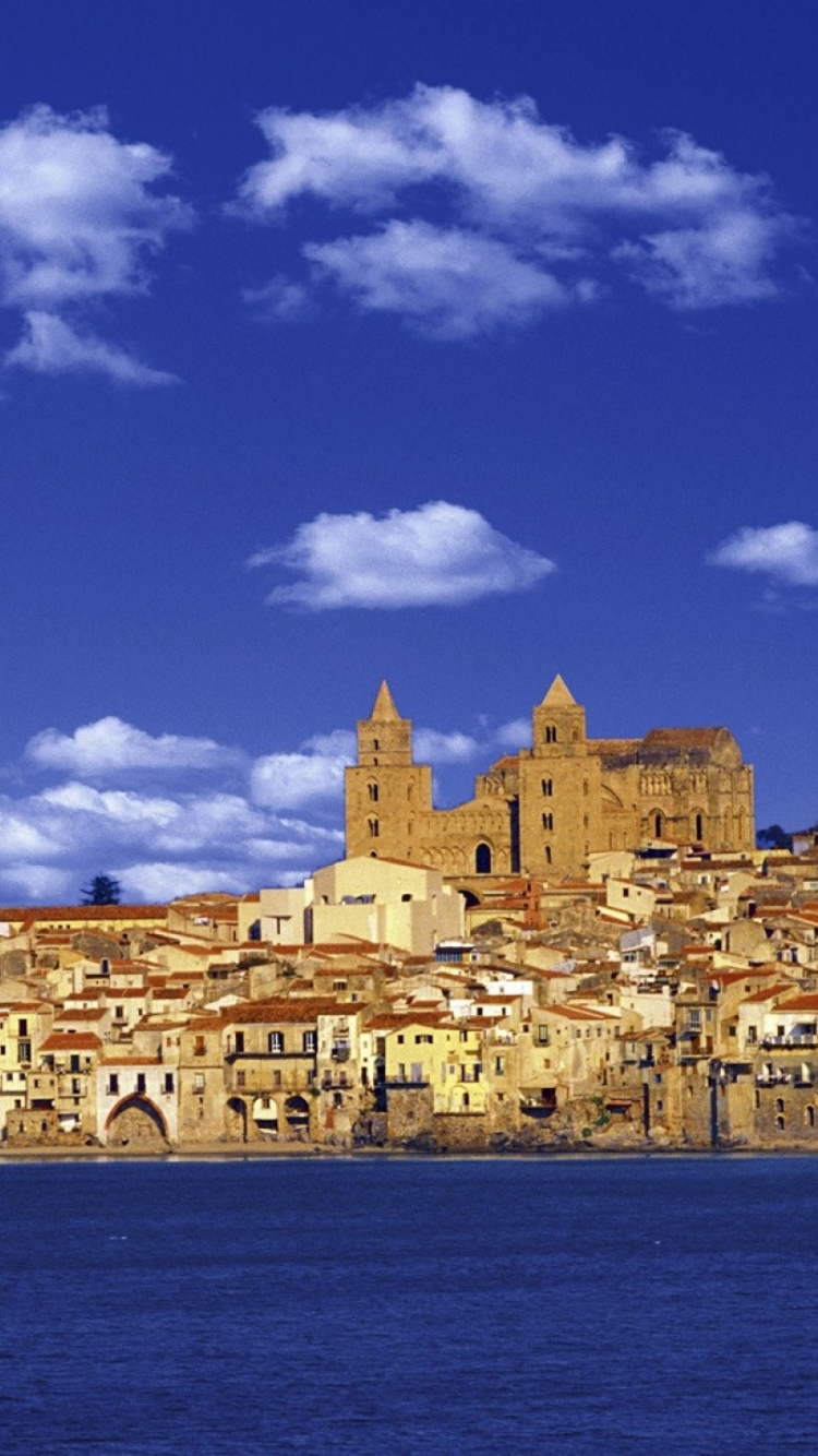 Обои Палермо, море, туризм, побережье, историческое место в разрешении 750x1334