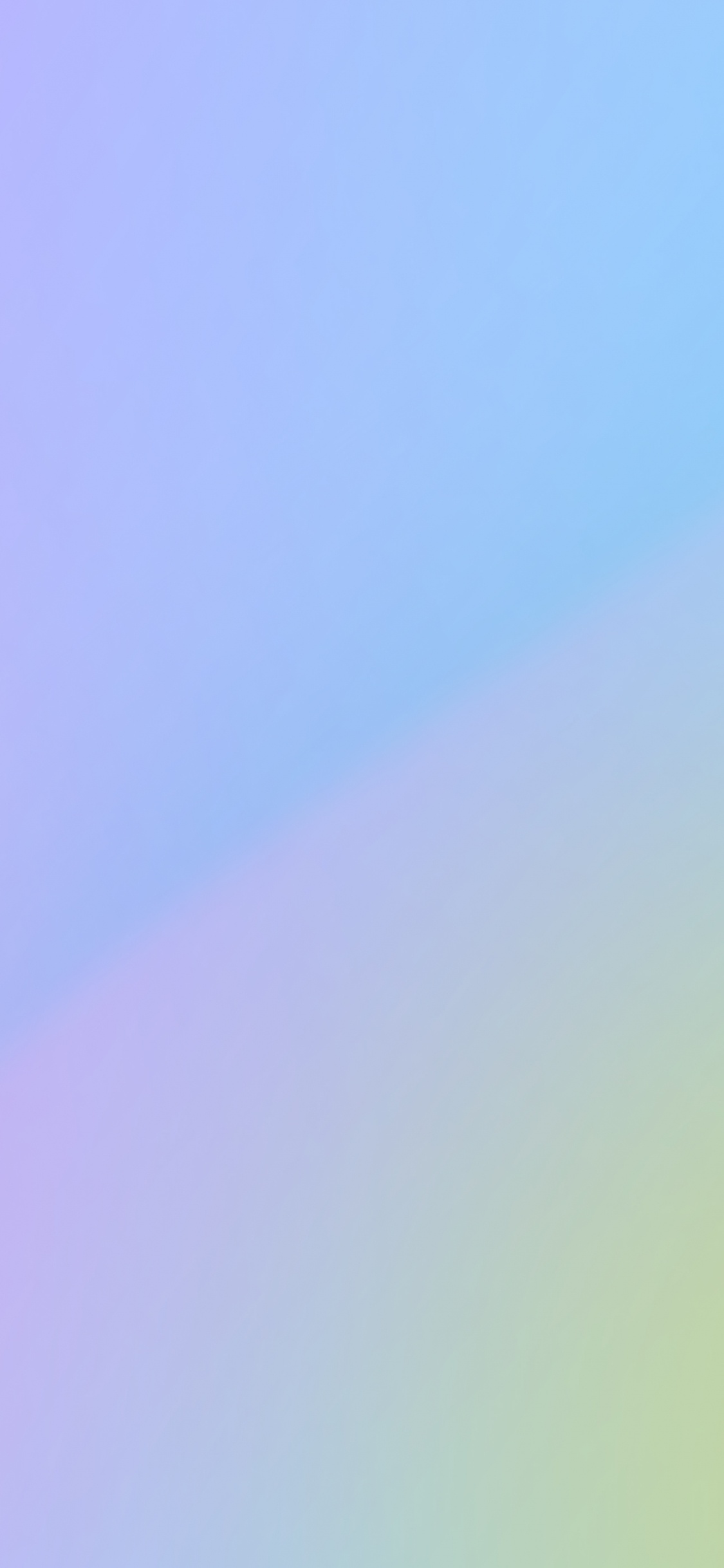 Обои iOS 14, Радуга, Фиолетовый, электрик, облако в разрешении 1125x2436