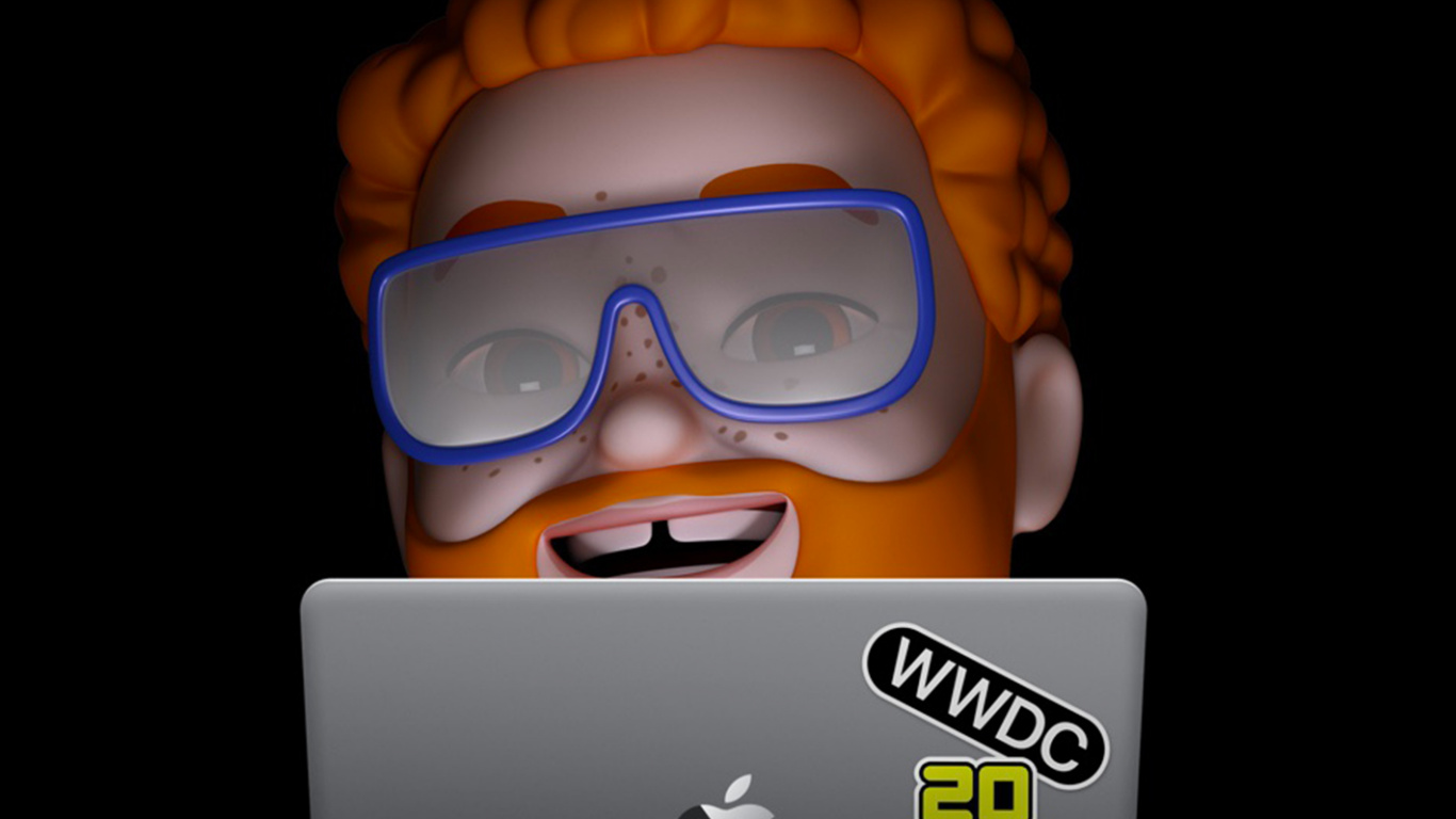 Обои apple, амолед, iPhone, WWDC 2020, яблоко в разрешении 1366x768