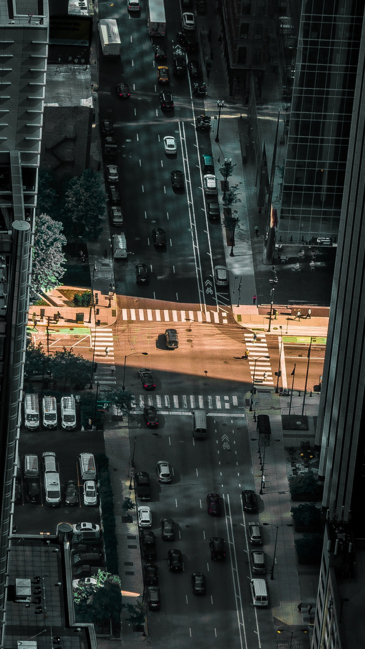 Обои город, метрополия, городской район, городской пейзаж, населенный пункт в разрешении 750x1334