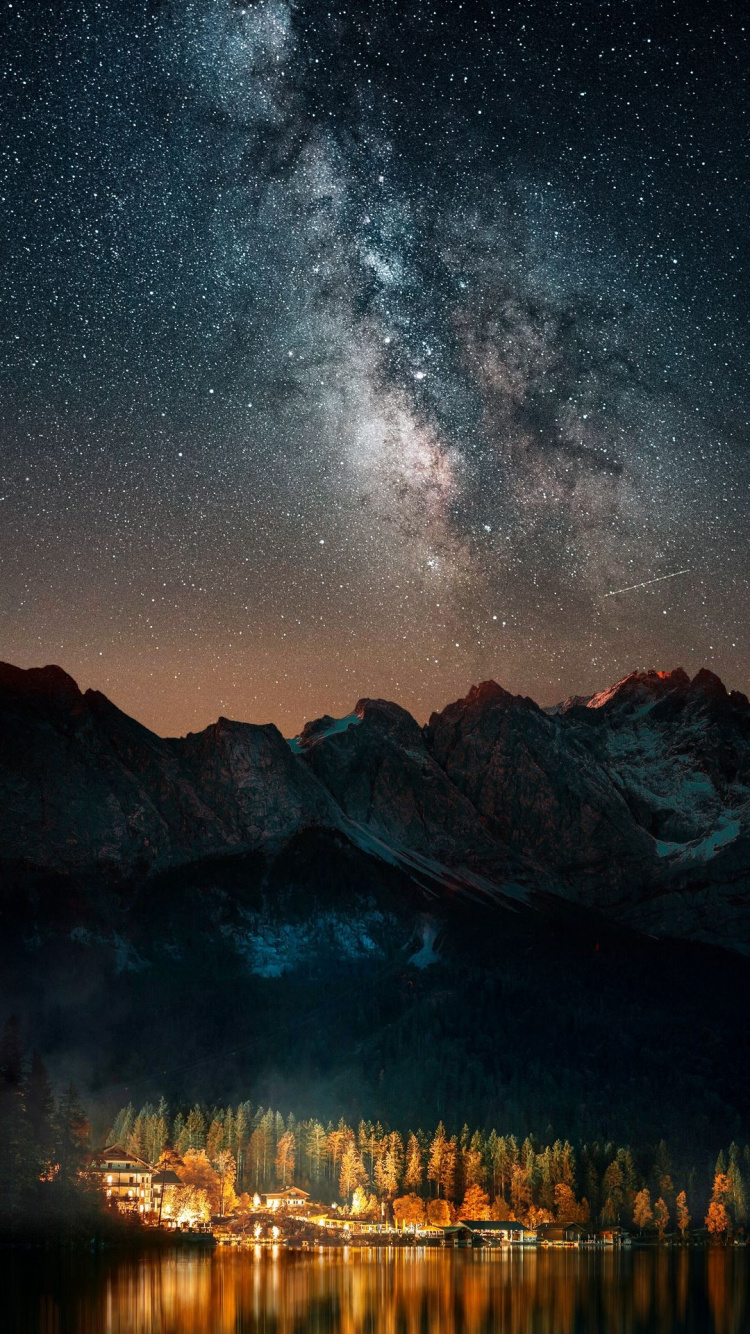 Обои Млечный Путь, фабиан балино, Apple Музыка, Хаус музыка, 2021 в разрешении 750x1334