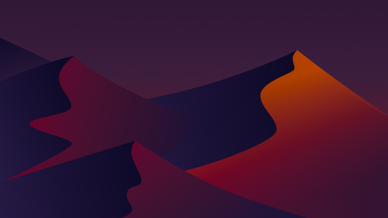 Обои атмосфера, природа, луна, полумесяц, арт в разрешении 1280x720