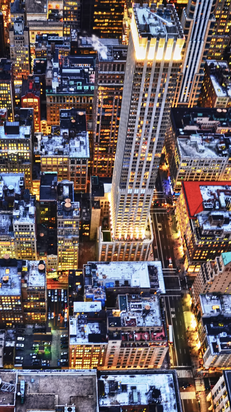 Обои Нью-Йорк, городской район, городской пейзаж, город, столичная область в разрешении 750x1334