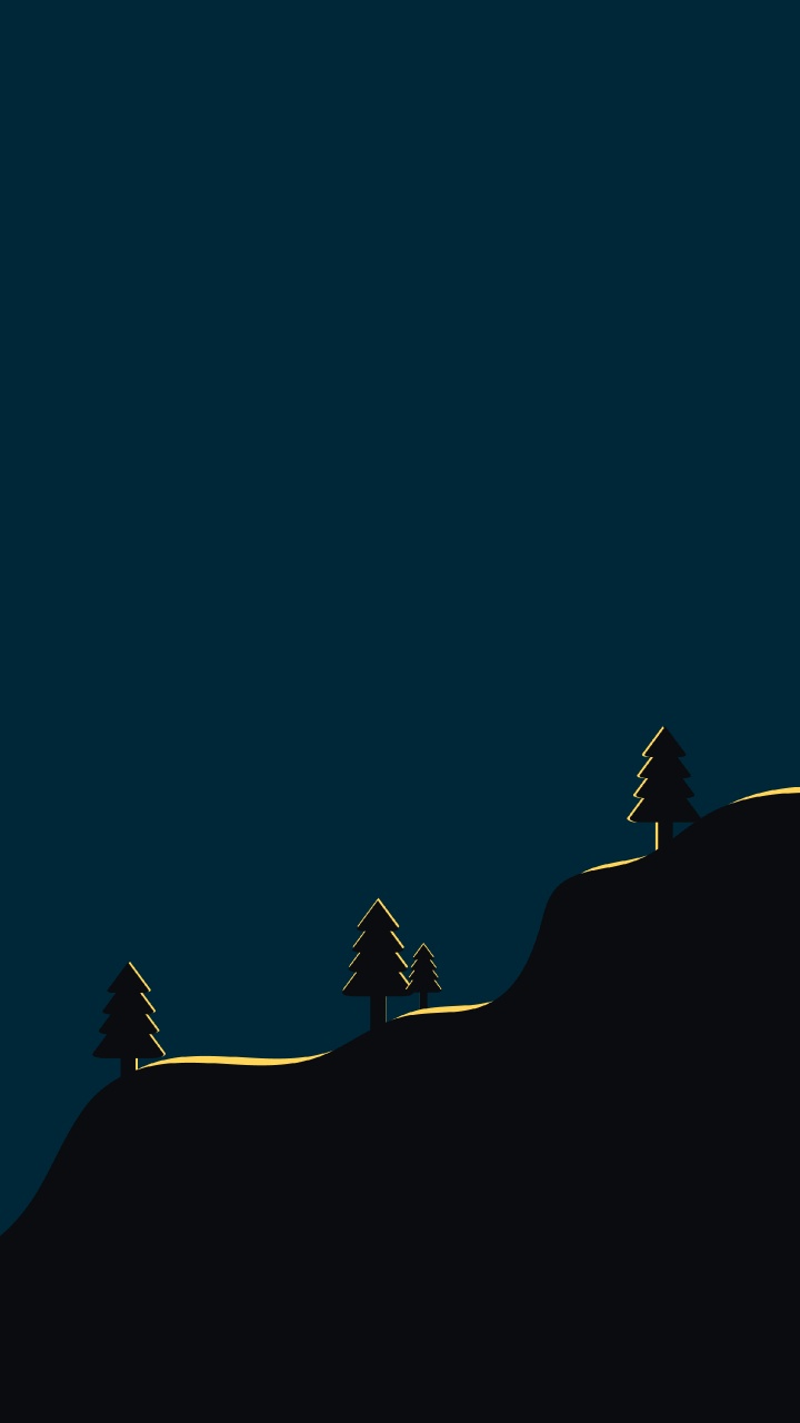 Обои склон, полутона и оттенки, пейзаж, электрик, замораживание в разрешении 720x1280