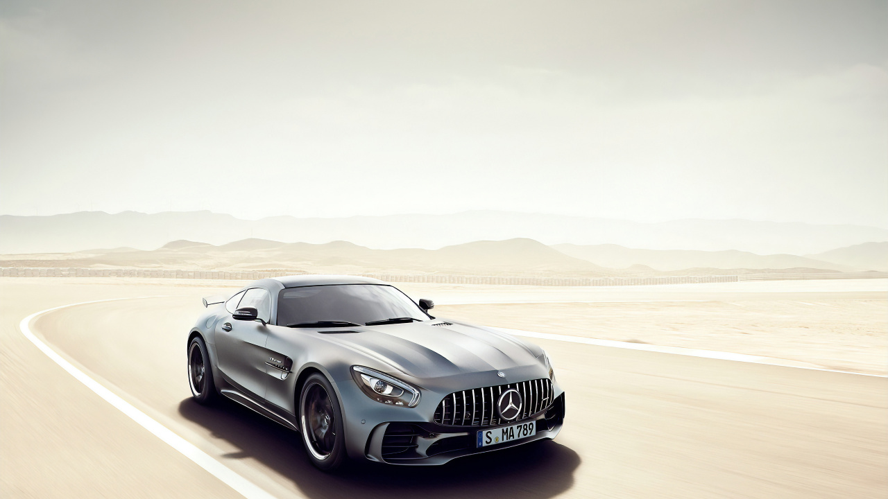 Обои mercedes benz, машина безопасности, Макларен, личный роскошный автомобиль, спорткар в разрешении 1280x720