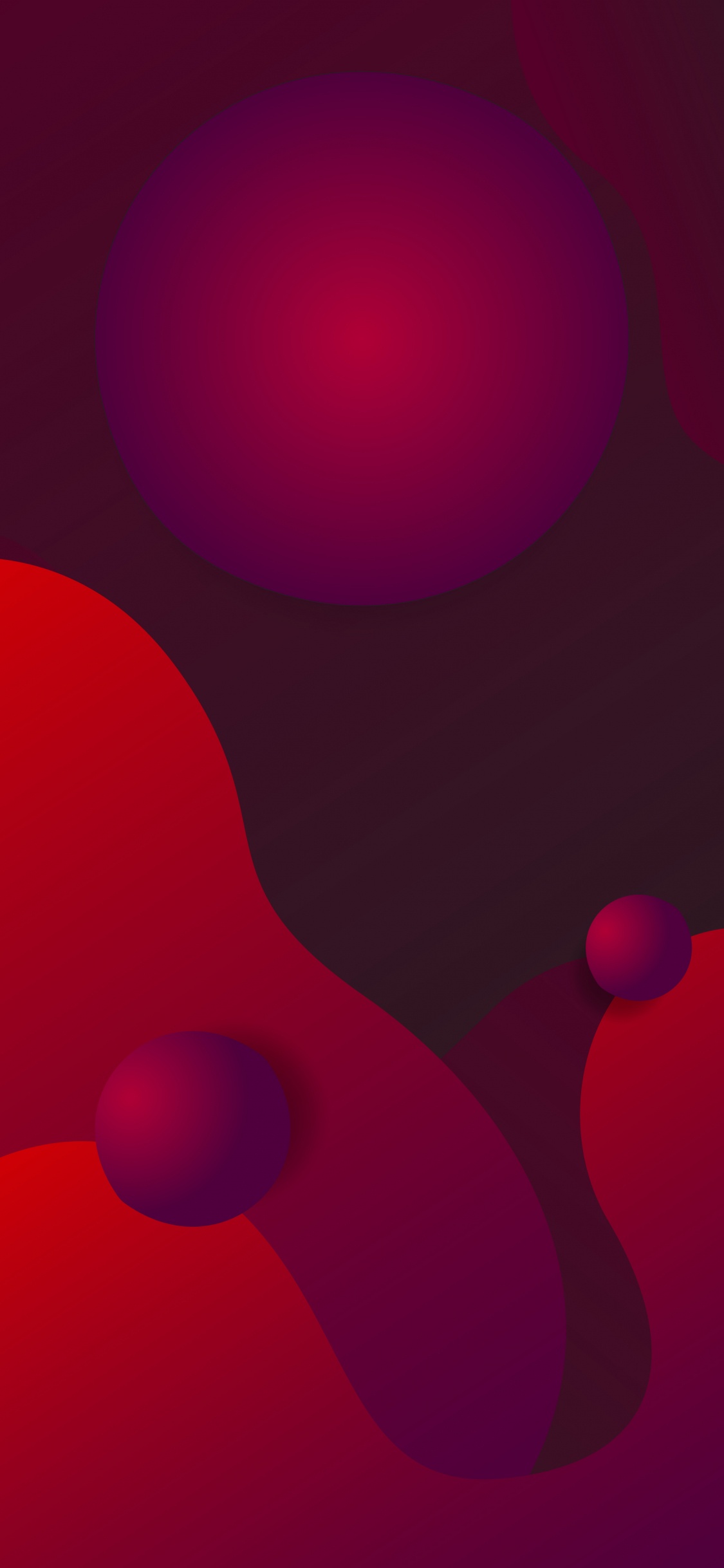 Обои визуальное искусство, графический дизайн, м-027, красочность, пурпур в разрешении 1125x2436