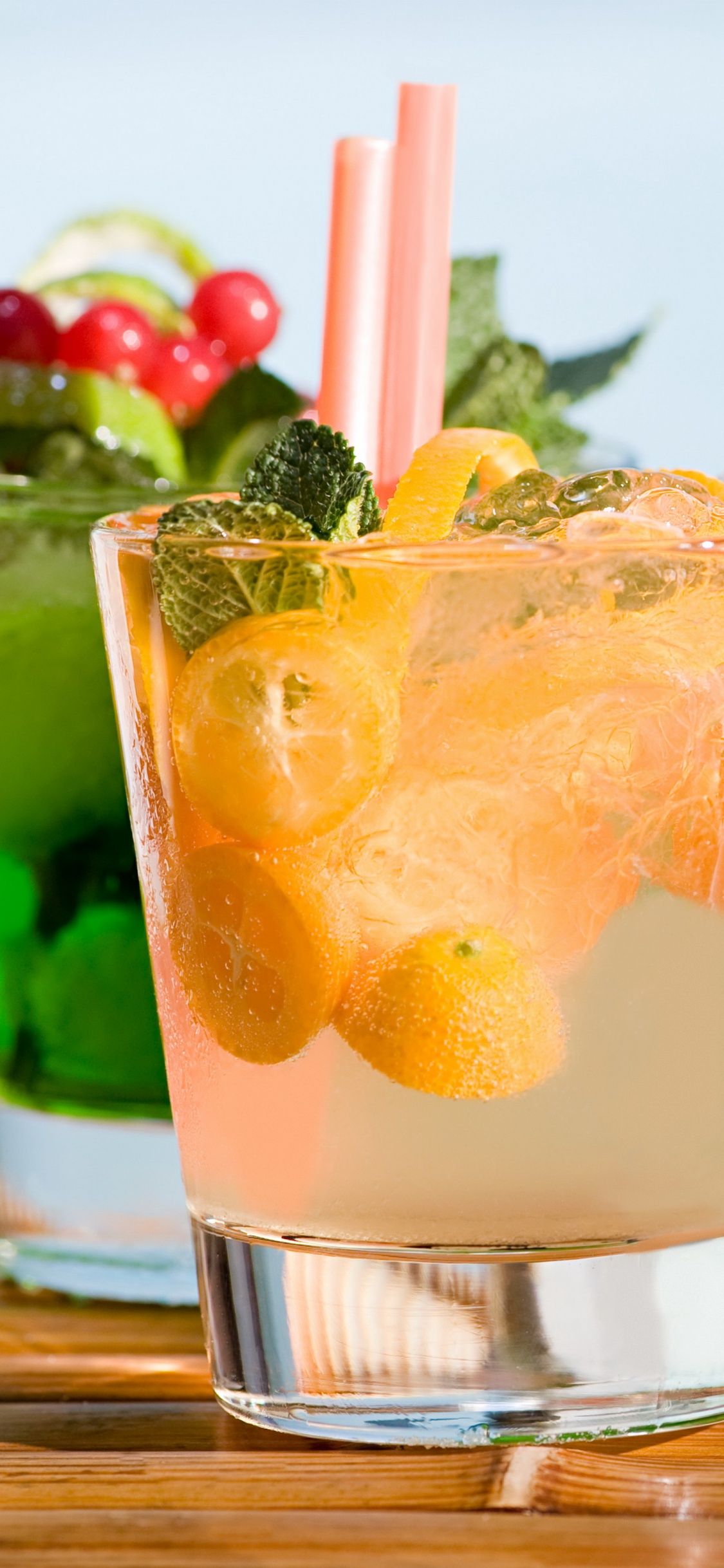 Обои коктейль, кайпиринья, сок, напиток, ромом в разрешении 1125x2436