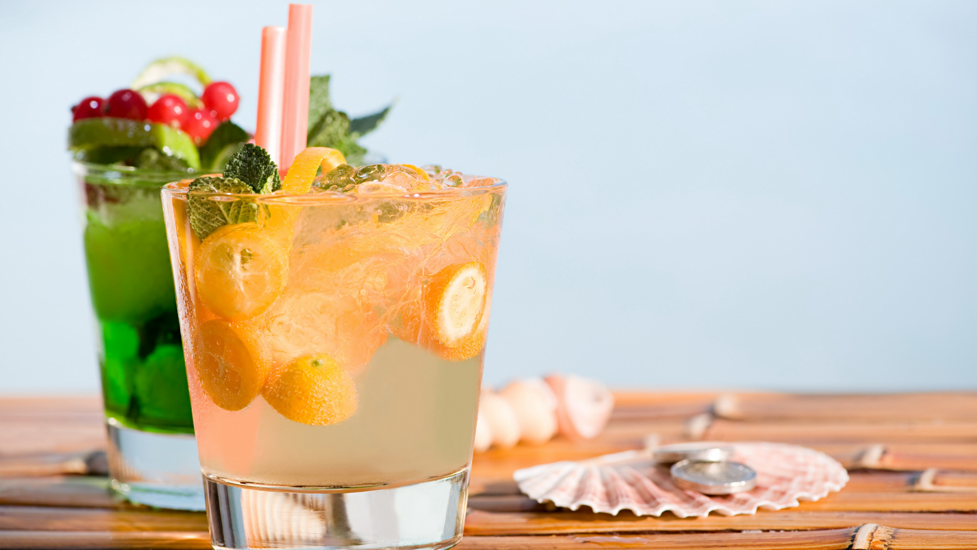 Обои коктейль, кайпиринья, сок, напиток, ромом в разрешении 1920x1080