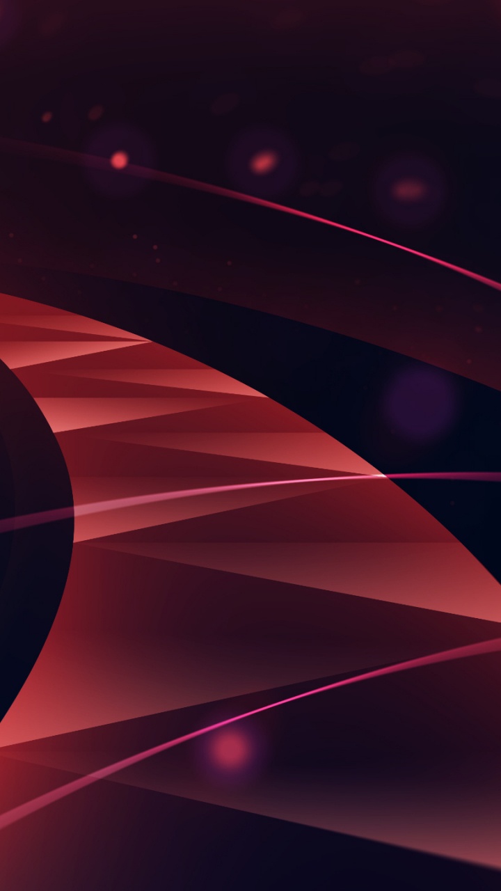Обои цифровое искусство, дизайн, красный цвет, пурпурный цвет, свет в разрешении 720x1280