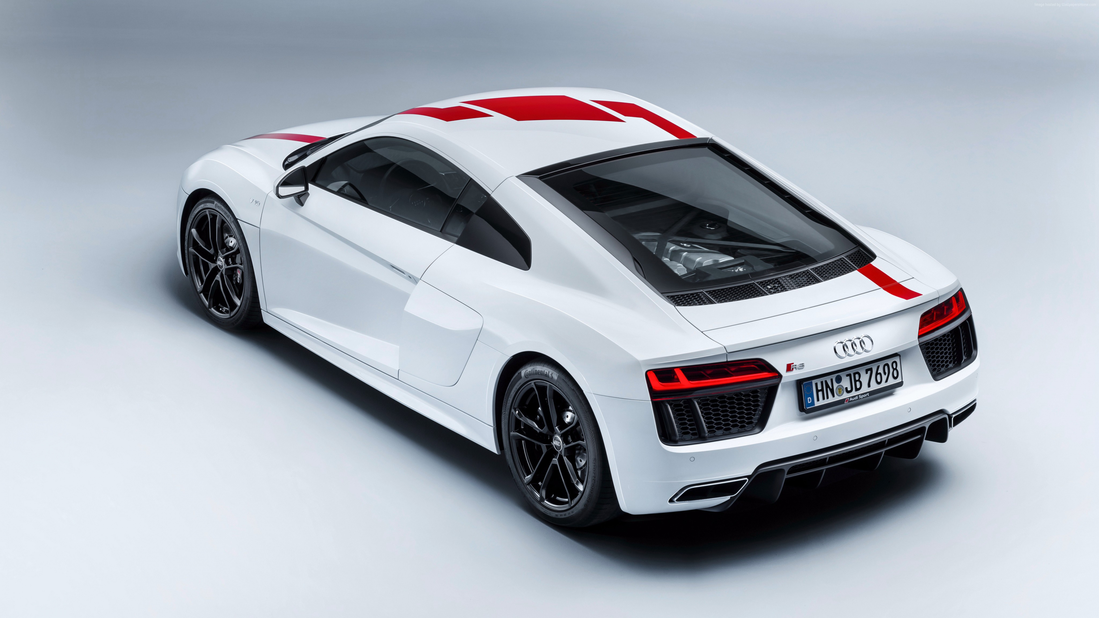 Обои audi, авто, audi r8, двигатель V10, спорткар в разрешении 3840x2160