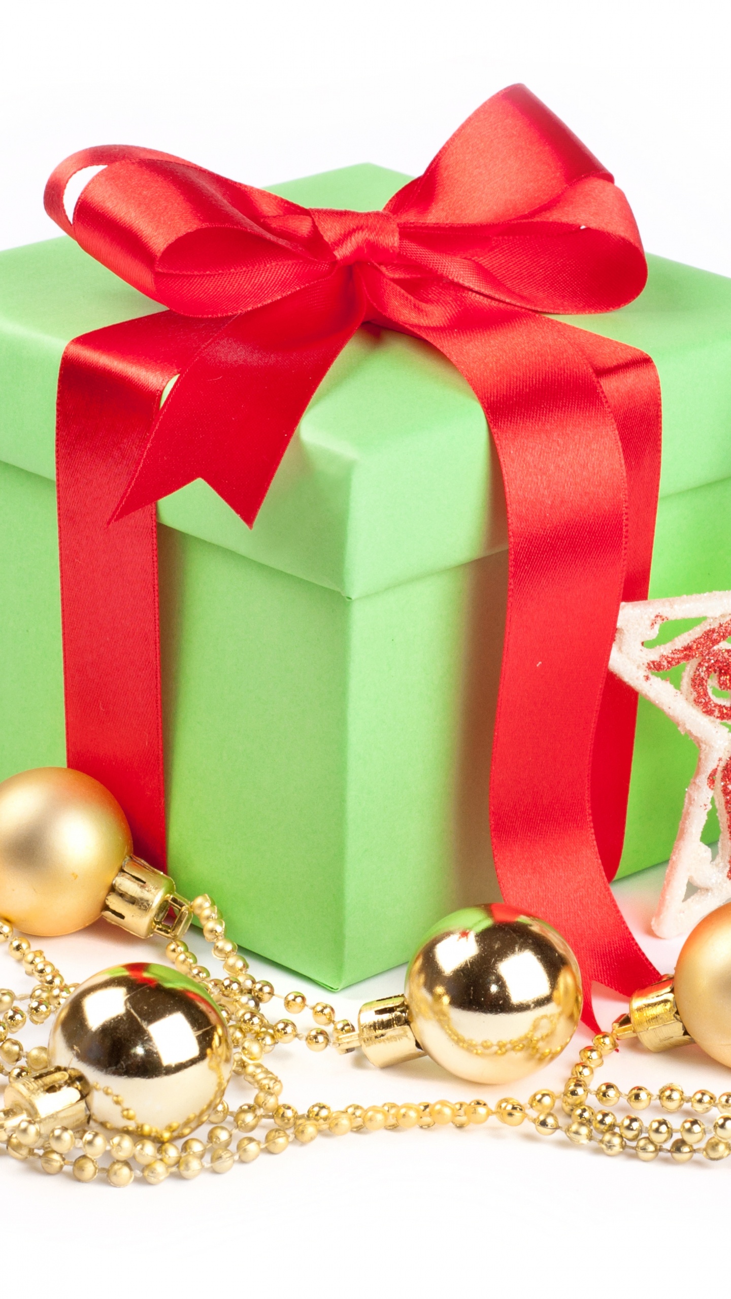 Обои Рождественский день, рождественский орнамент, Рождественские украшения, праздник, настоящее время в разрешении 1440x2560