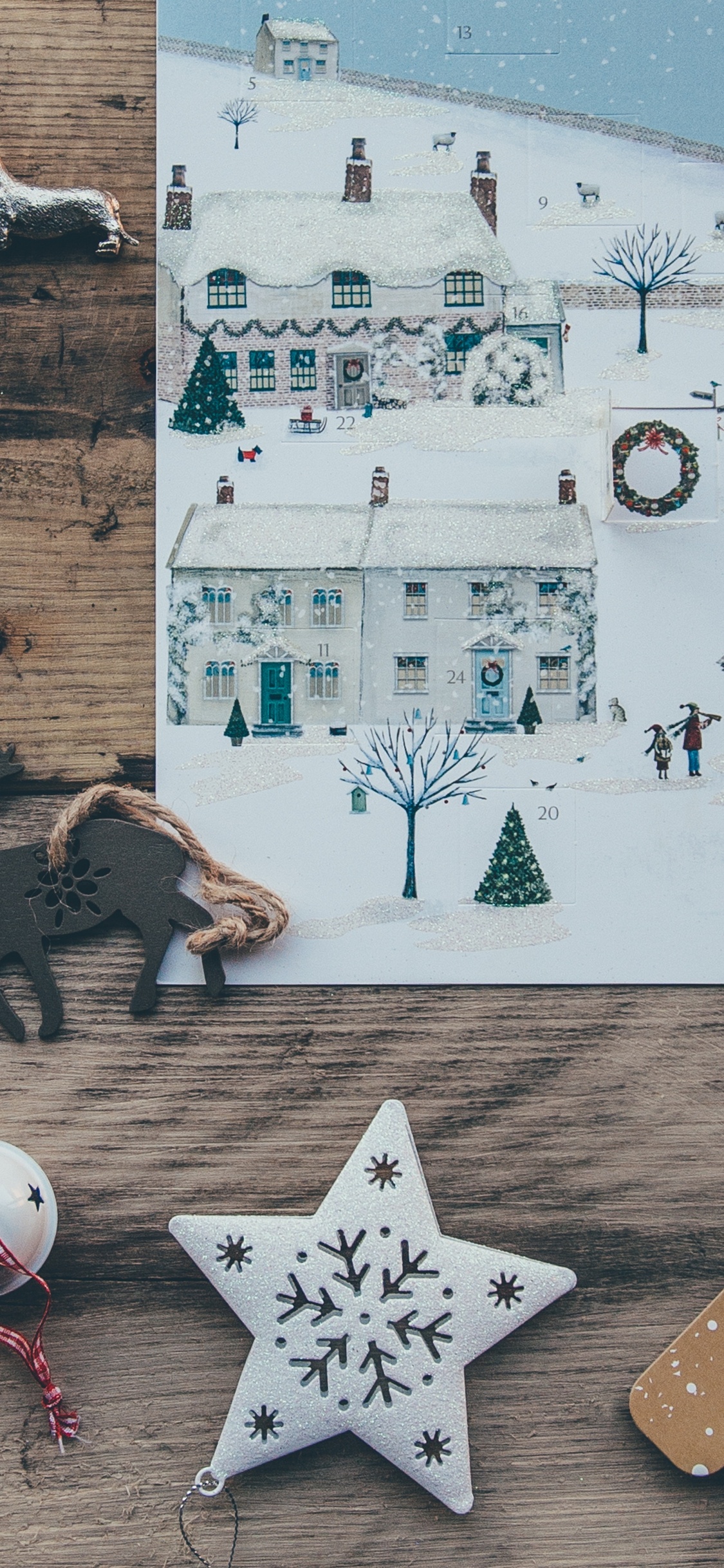 Обои Рождество, soundcloud, сиджей артур маркус роуч, мир, белые в разрешении 1125x2436