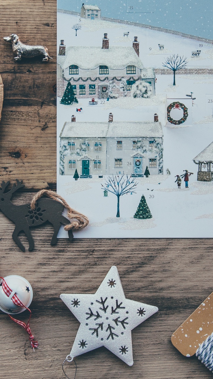 Обои Рождество, soundcloud, сиджей артур маркус роуч, мир, белые в разрешении 720x1280