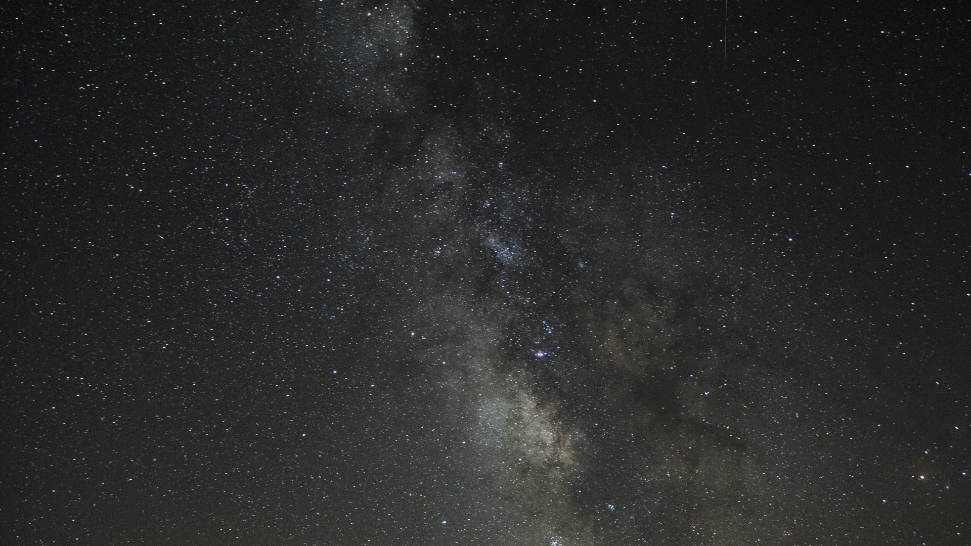Обои Млечный Путь, звезда, Галактика, Астрономия, черный в разрешении 1920x1080