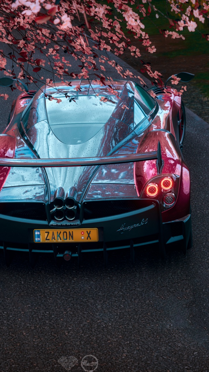 Обои Pagani Zonda, спорткар, авто, малолитражный автомобиль, Хот-хэтч в разрешении 720x1280