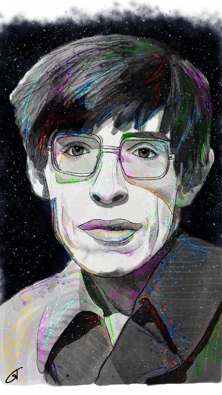 Обои живопись, акварельная живопись, арт, рисование, портрет в разрешении 720x1280