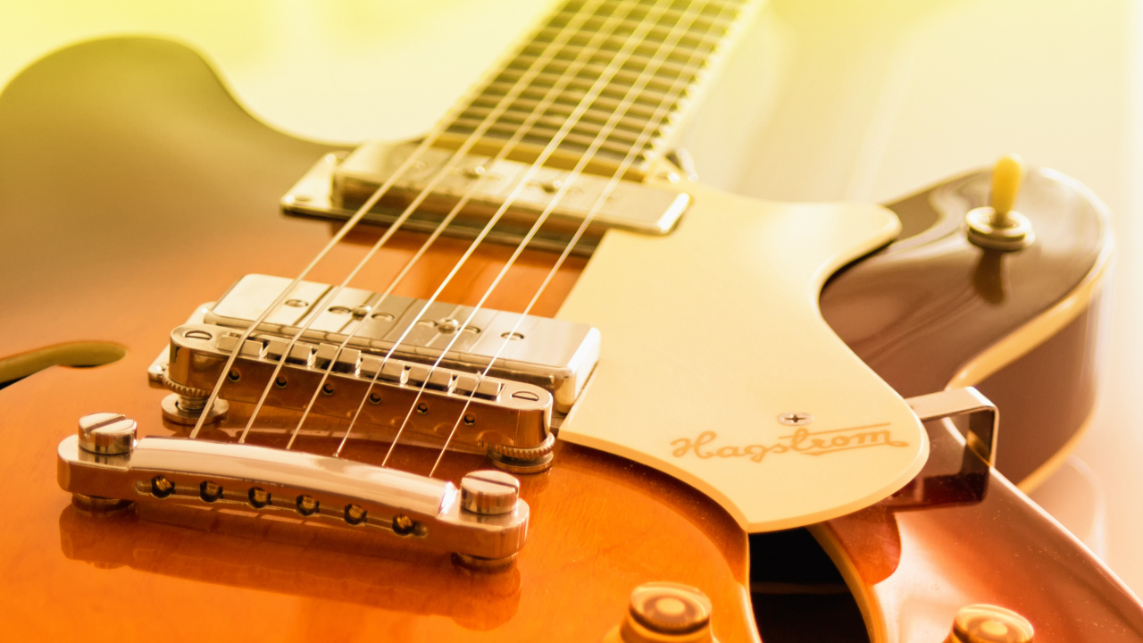 Обои гитара, Фендер Стратокастер, электрогитара, Fender Telecaster, струнный инструмент в разрешении 1280x720