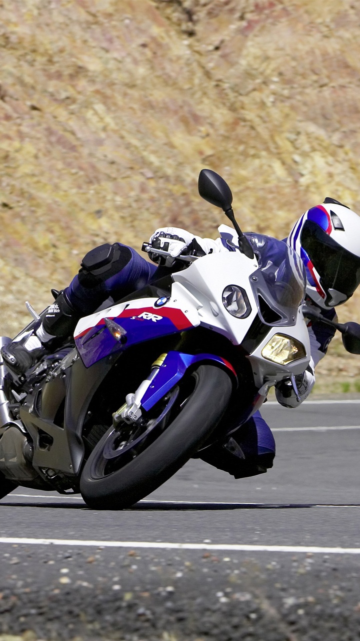 Обои мотоцикл, авто, bmw, шоссейные, мотоспорт в разрешении 720x1280