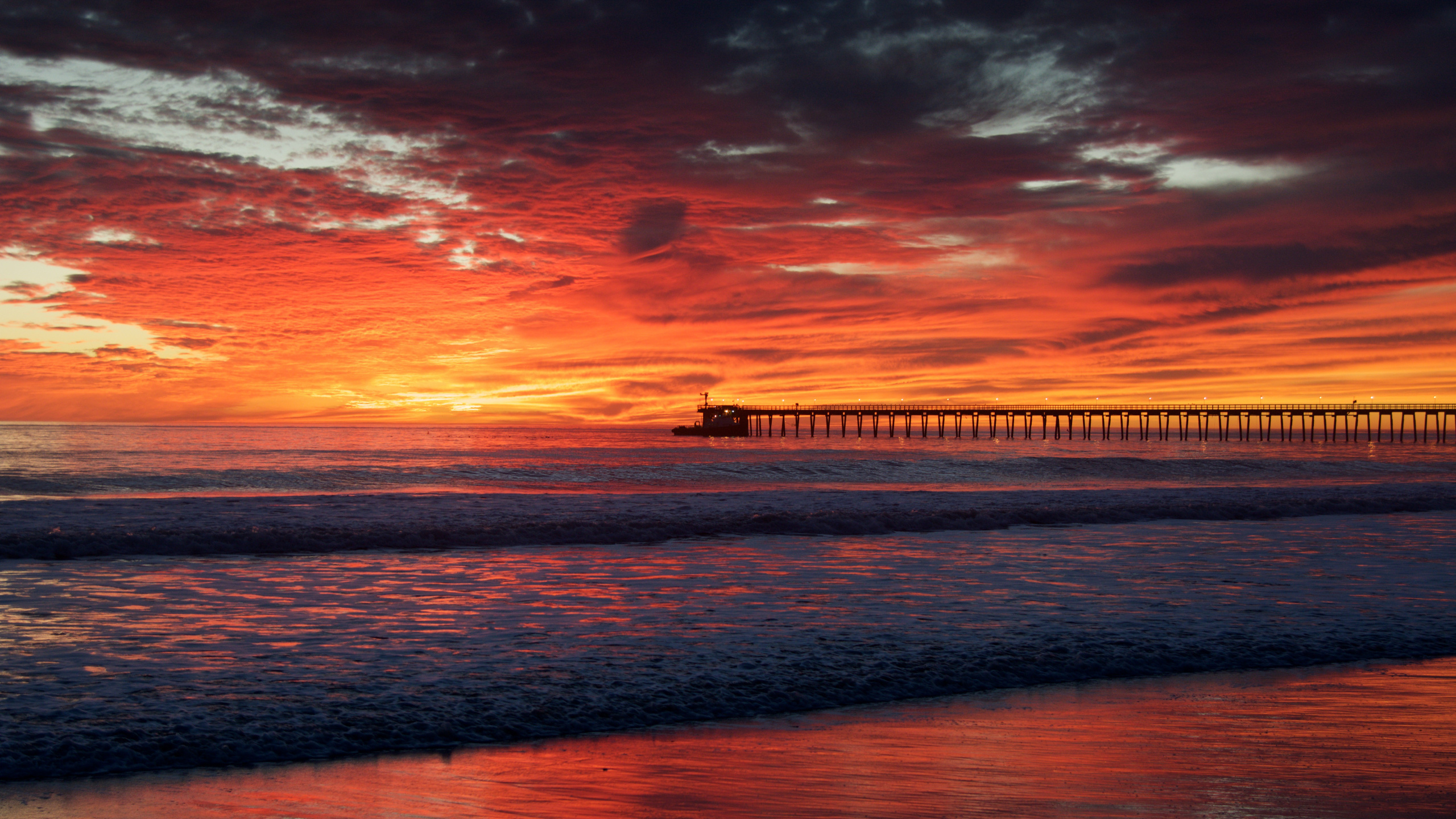 Обои Tagne, облако, вода, атмосфера, природа в разрешении 2560x1440