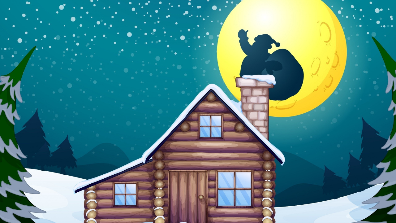 Обои рисование, картинка, Хаус, иллюстрация, мультфильм в разрешении 1280x720