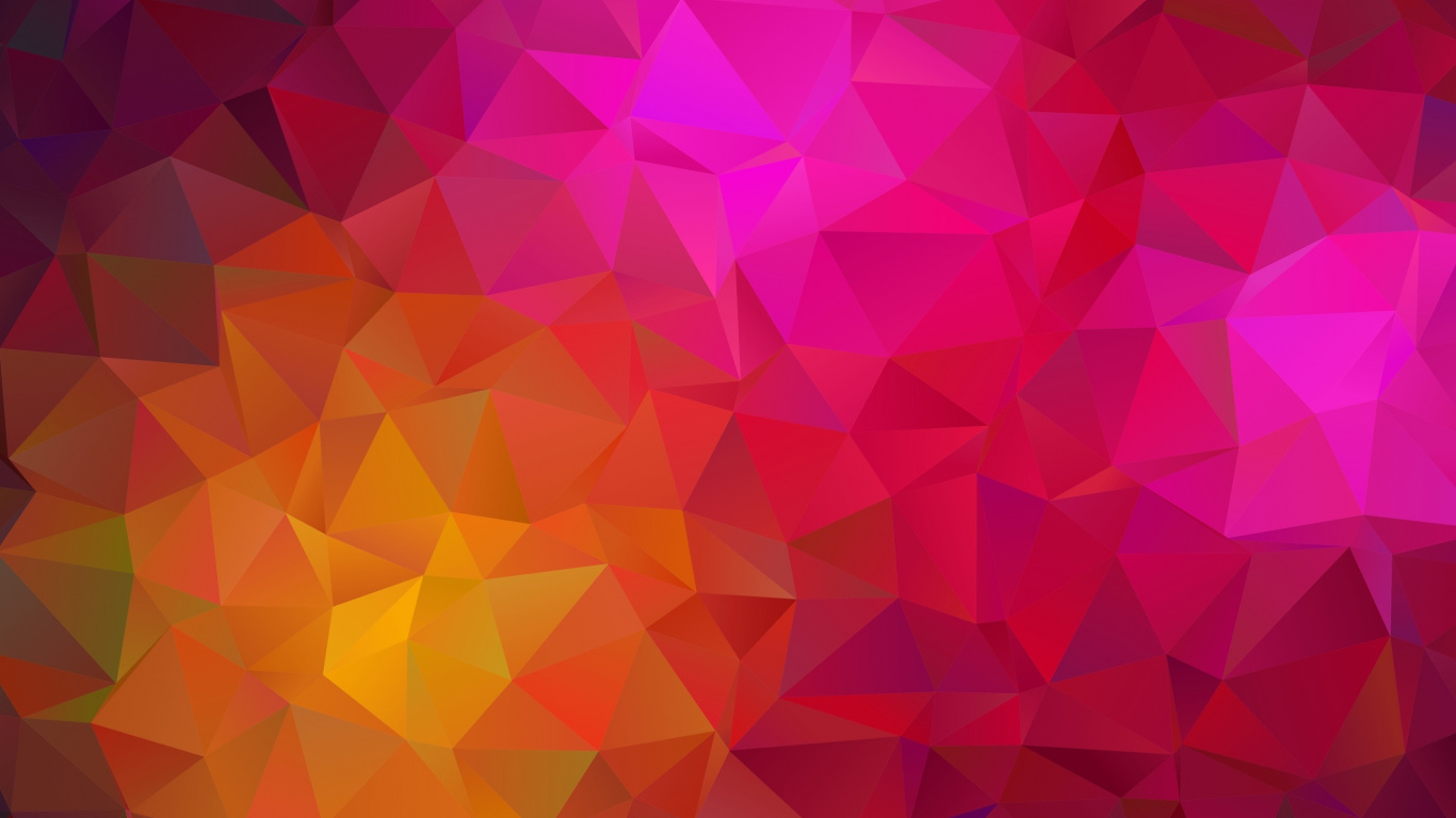 Обои треугольник, узор, розовый, пурпурный цвет, симметрия в разрешении 1366x768