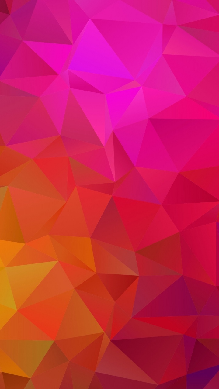 Обои треугольник, узор, розовый, пурпурный цвет, симметрия в разрешении 720x1280