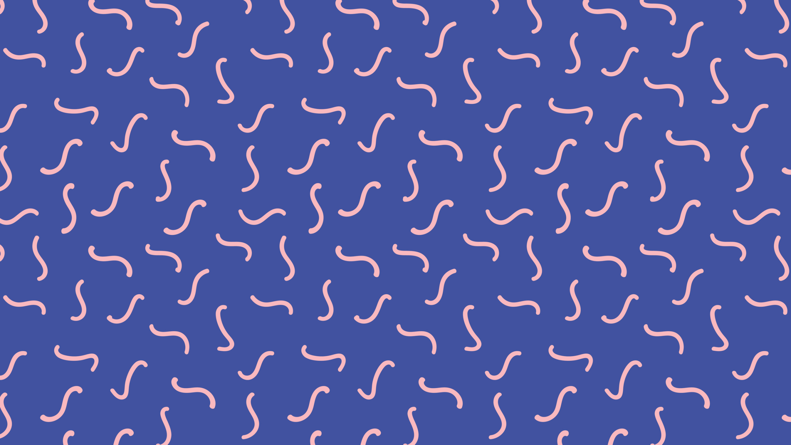 Обои узор, синий, оберточная бумага, линия, дизайн в разрешении 2560x1440