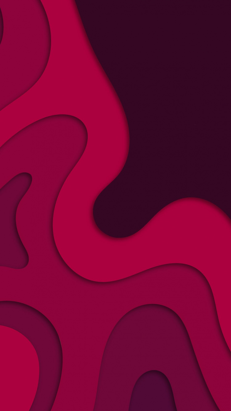 Обои красный цвет, узор, розовый, красочность, пурпурный цвет в разрешении 750x1334