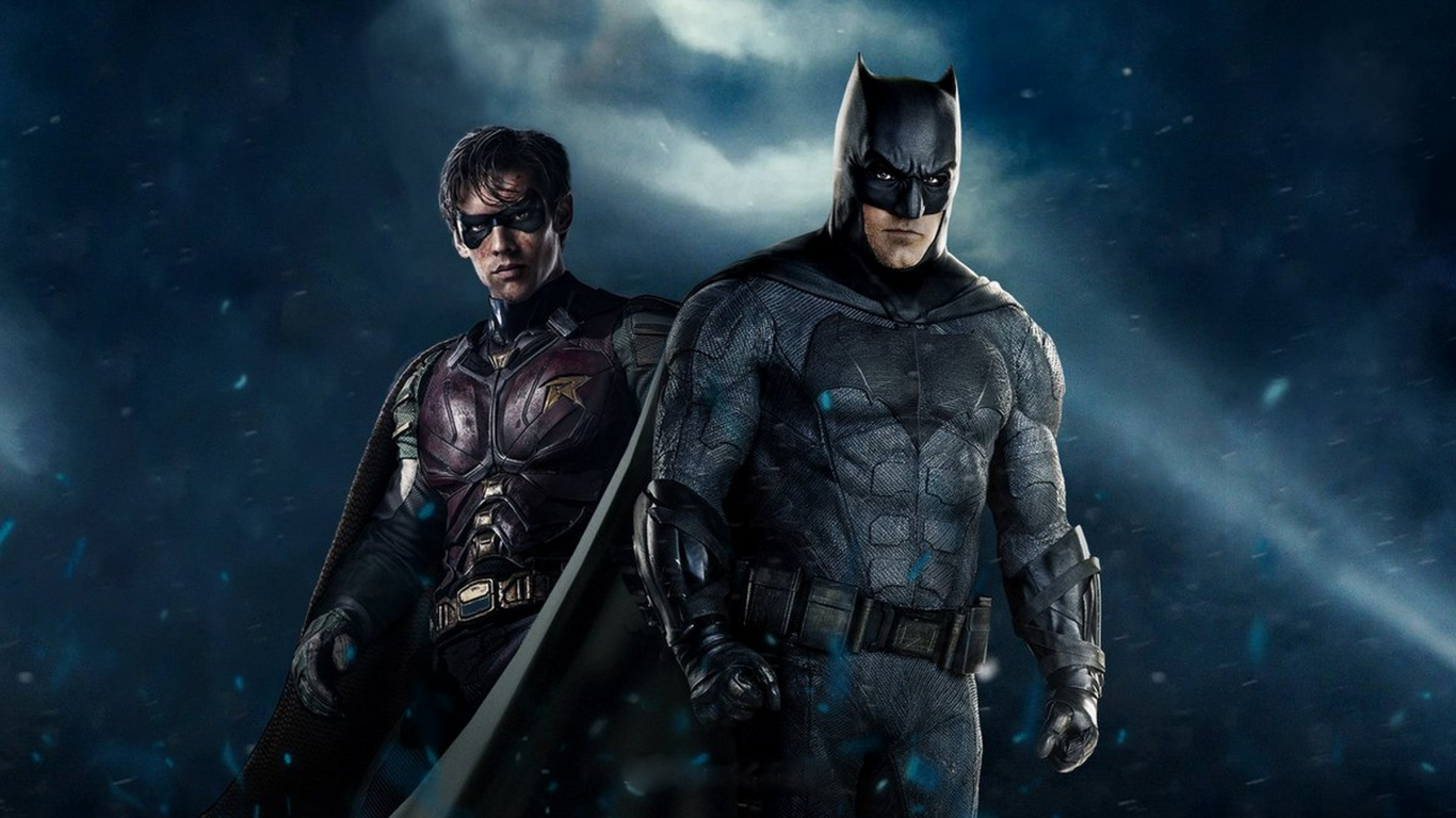 Обои Бэтмен, Дик Грейсон, Робин, комиксы dc, Вселенная DC в разрешении 1366x768