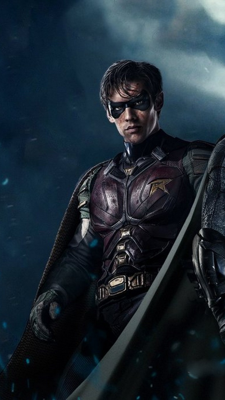 Обои Бэтмен, Дик Грейсон, Робин, комиксы dc, Вселенная DC в разрешении 720x1280