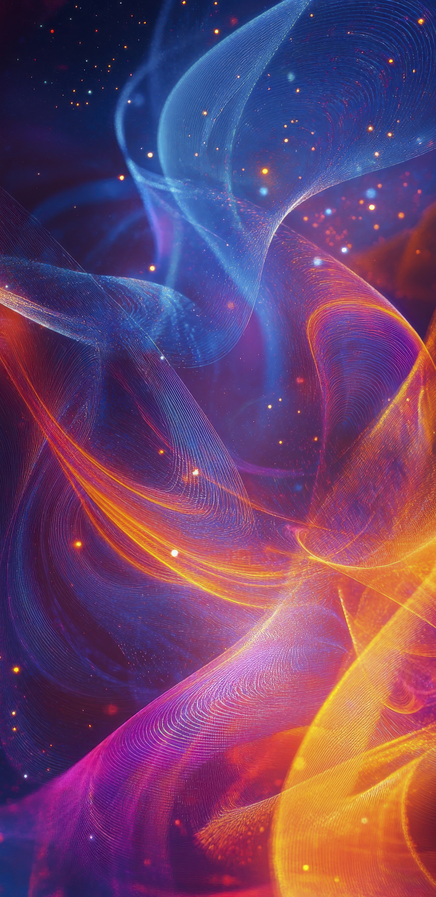 Обои арт, фрипик, графический дизайн, абстрактное искусство, живопись в разрешении 1440x2960