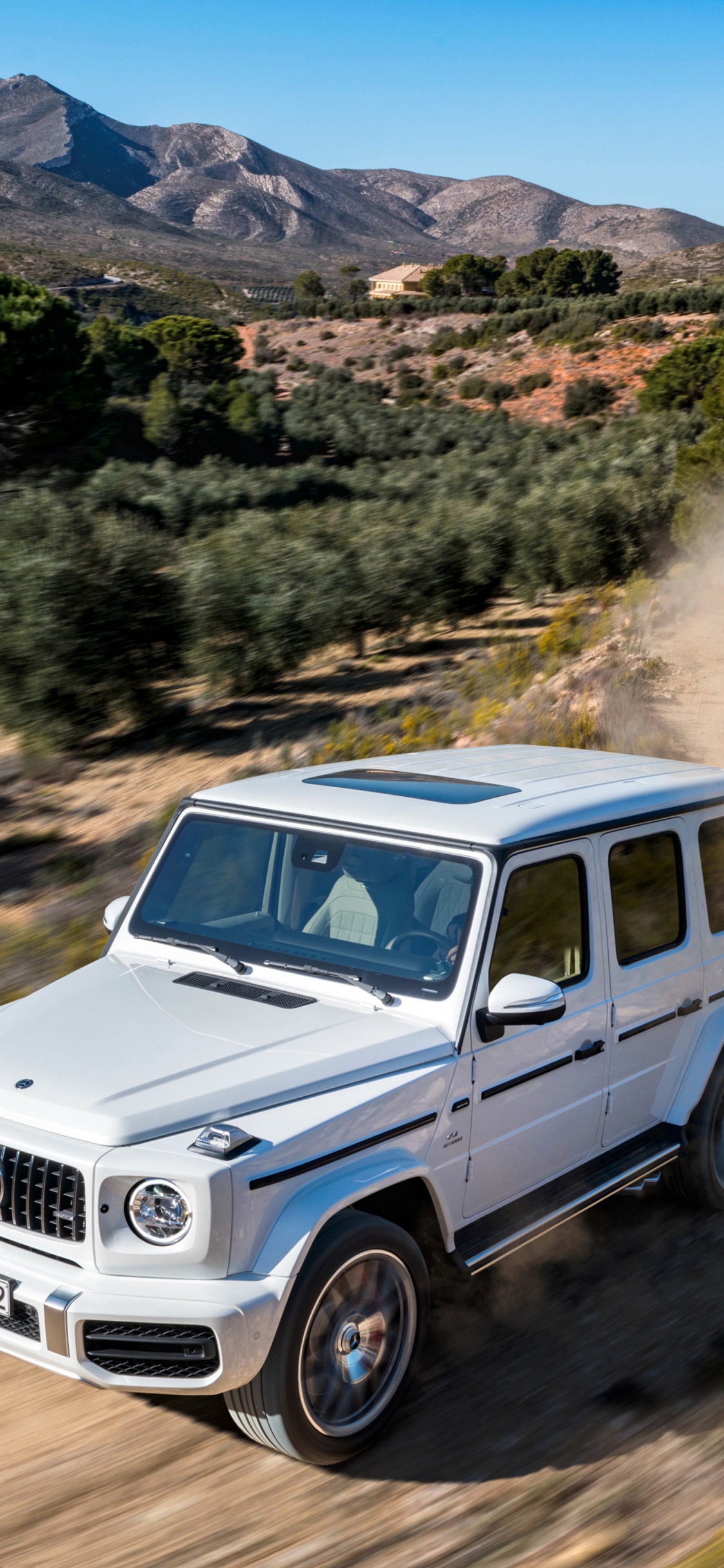 Обои авто, Офф-роуд, автомобильный экстерьер, лучший внедорожник, mercedes benz g class в разрешении 1125x2436