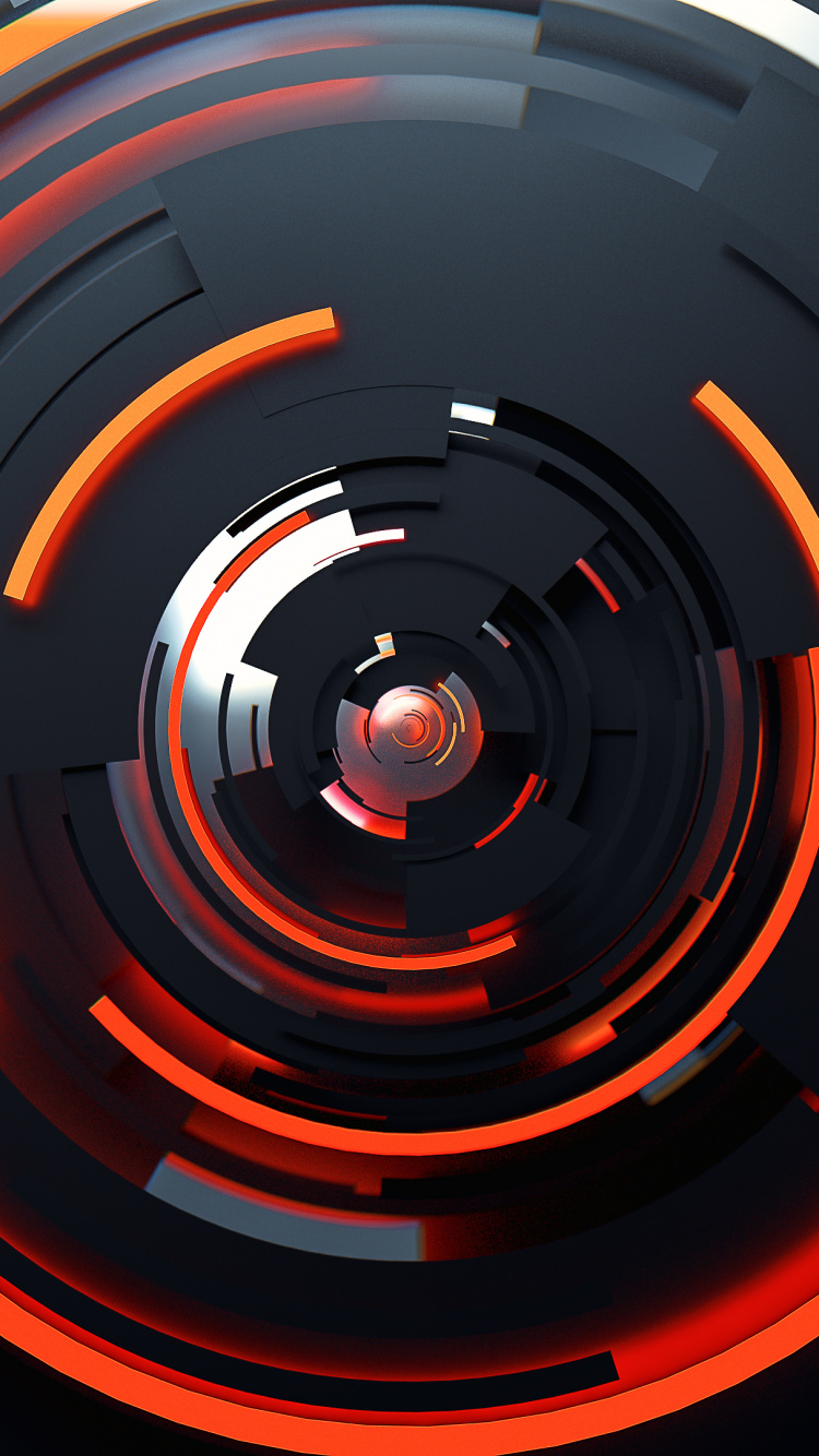 Обои объектив камеры, круг, колесо, объектив, обод в разрешении 750x1334