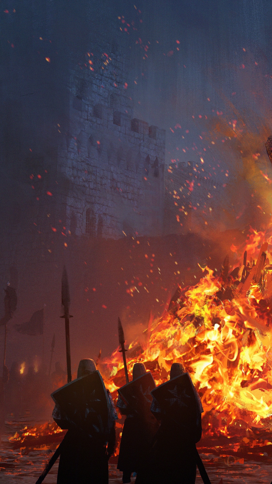 Обои арт, концепт арт, цифровое искусство, свет, мир в разрешении 1080x1920