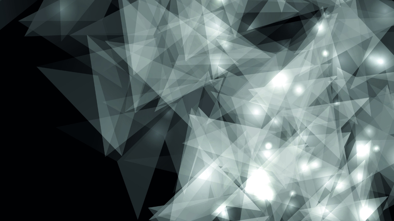 Обои черный, монохромный, узор, линия, дизайн в разрешении 1280x720